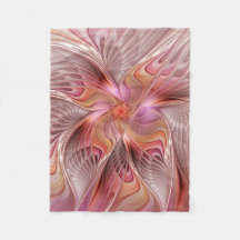 Resumen mariposa colorida Fantasía arte fractal