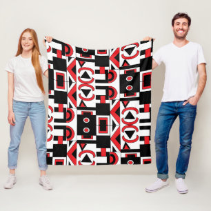 Manta Polar Resumen moderno de mediados de siglo Geométrico co