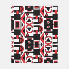 Manta Polar Resumen moderno de mediados de siglo Geométrico co