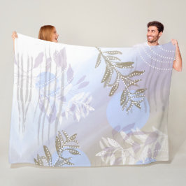 Manta Polar Resumen moderno Hoja Botánica