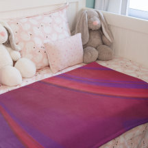 Resumen moderno Minimalista Red Purple Swirl Small