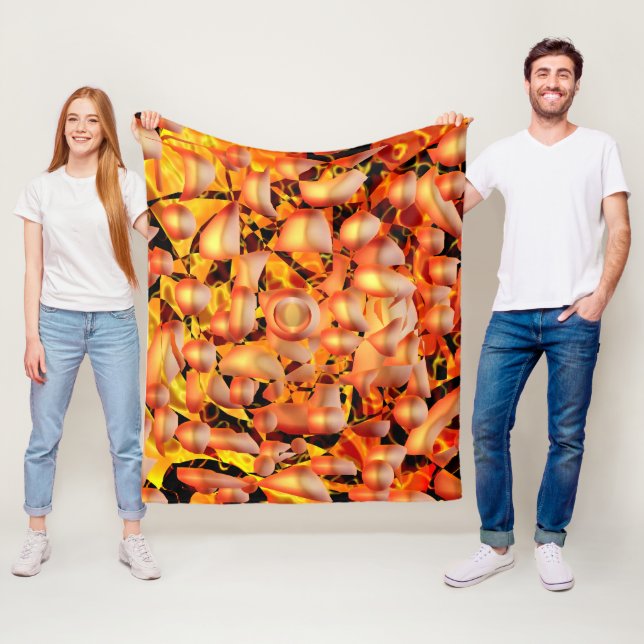 Manta Polar Resumen naranja (In situ)