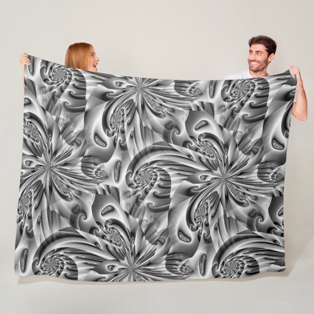 Manta Polar Resumen Swirls - sin inconvenientes 1 (In situ)