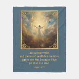 Manta Polar Resurrección de Pascua Religioso