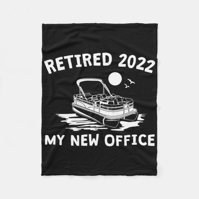 Manta Polar Retired 2022 - My New Office, Funny Ntoon Boating  (Anverso)