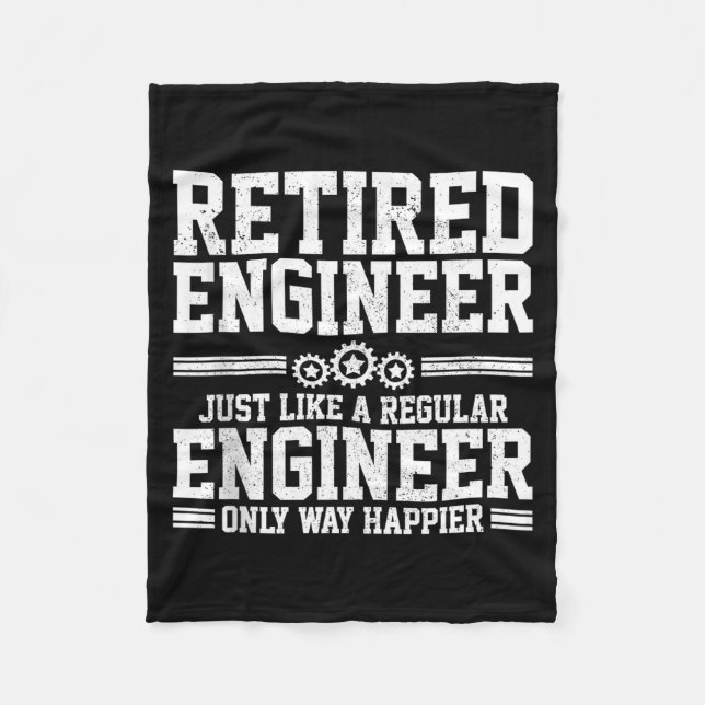 Manta Polar Retired Engineer Engineering Funny Saying Retireme (Anverso)