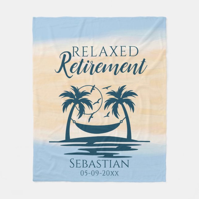 Manta Polar Retirement Beach Hammock Relax (Anverso)