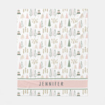 Retiro de pino personalizado Fleece caprichosa