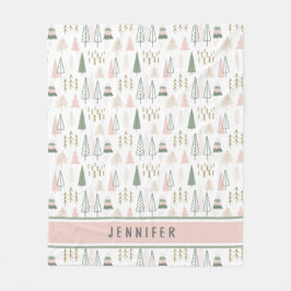 Manta Polar Retiro de pino personalizado Fleece caprichosa