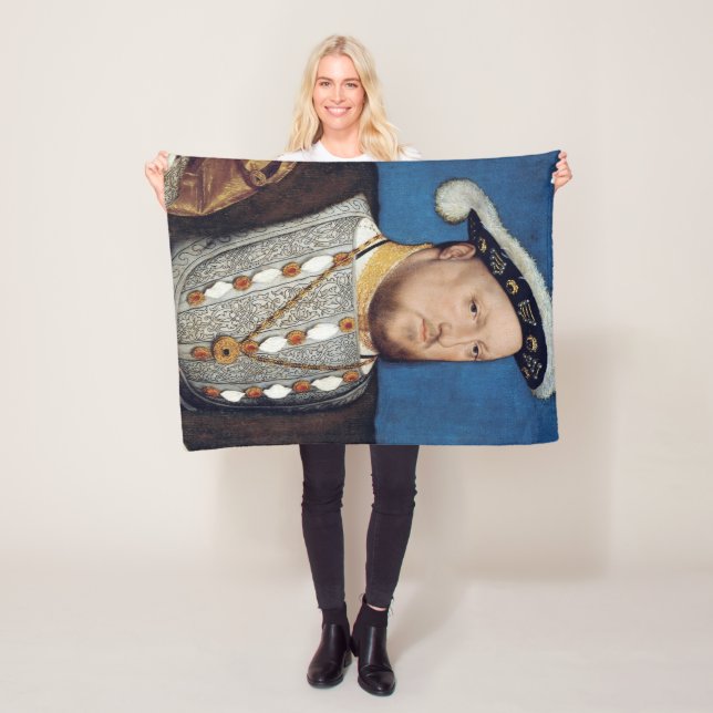 Manta Polar Retrato de Enrique VIII de Inglaterra, Holbein (In situ)