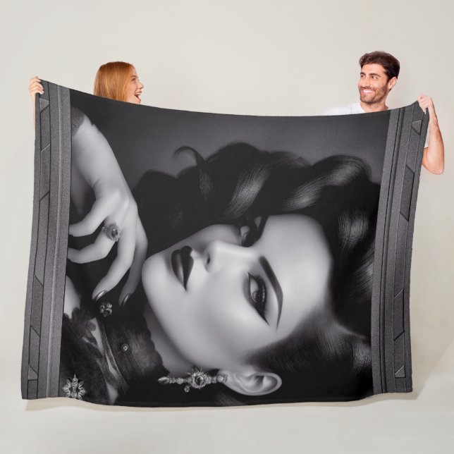 Manta Polar Retrato de espía Kalina Shepard por Xzendor7 (In situ)