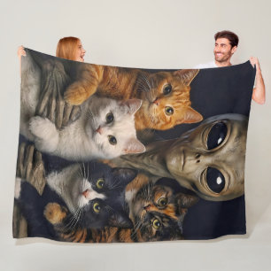 Manta Polar Retrato de familia de la renaissance alienígena co