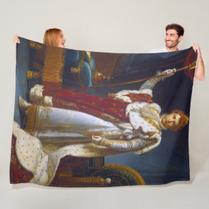 Manta Polar Retrato de Napoleón Bonaparte, Francois Gérard