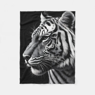 Manta Polar Retrato de tigre