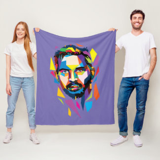 Manta Polar Retrato de wpap de Tom Hardy