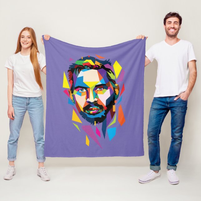 Manta Polar Retrato de wpap de Tom Hardy (In situ)