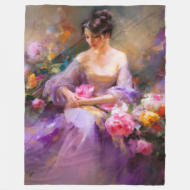 Manta Polar Retrato elegante