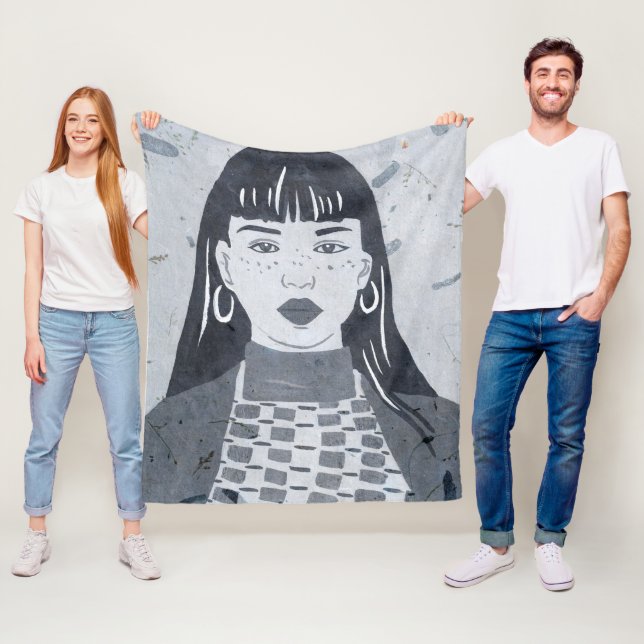 Manta Polar Retrato nocturno (In situ)