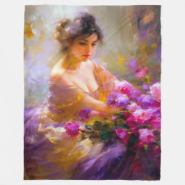 Manta Polar Retrato sensual