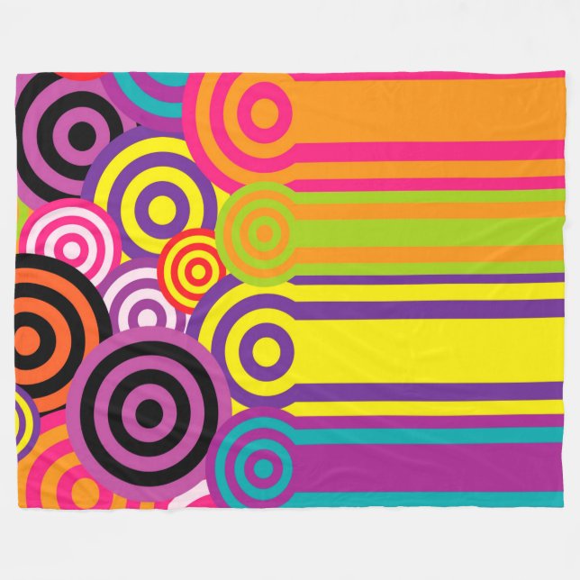 Manta Polar Retro (Frente (Horizontal))