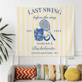 Manta Polar Retro Amarillo Último Swing Antes de la Tenis Bac 