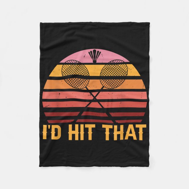Manta Polar Retro Badminton Id Hit That  (Anverso)
