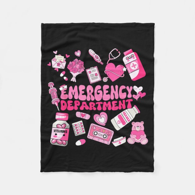 Manta Polar Retro Emergency Department Nk Valentine Er Nurse W (Anverso)
