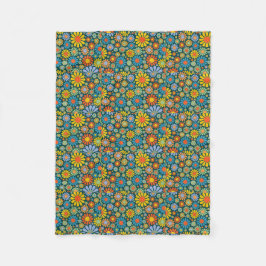 Manta Polar Retro/flower power 70s