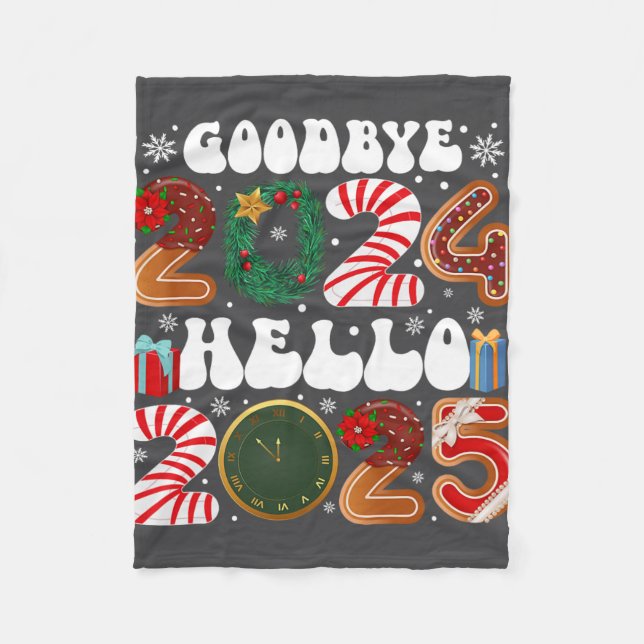 Manta Polar Retro Groovy Good (Anverso)