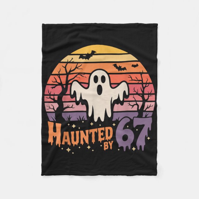 Manta Polar Retro Haunted Meme 67 Six Seven 6 7  (Anverso)