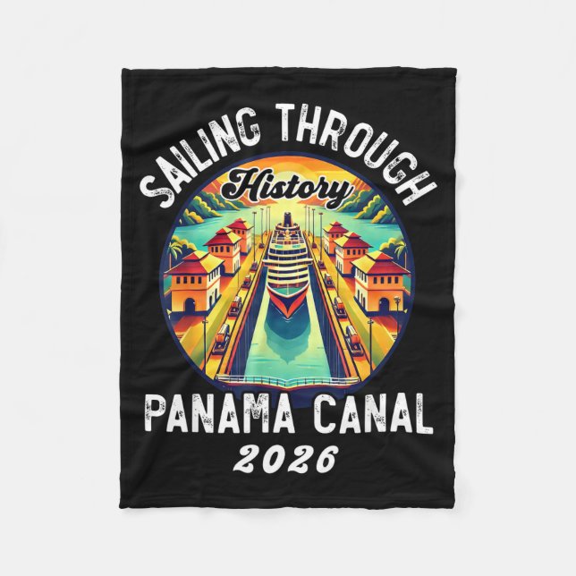 Manta Polar Retro Panama C Panama Waterway Sailing Cruising 20 (Anverso)