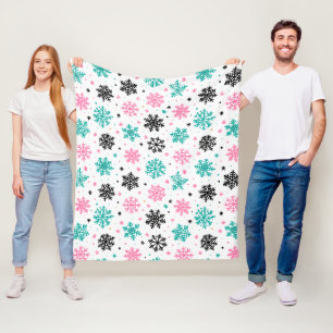 Manta Polar Retro Snowflakes