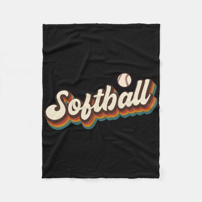 Manta Polar Retro Softll Gráfico - Softll  (Anverso)