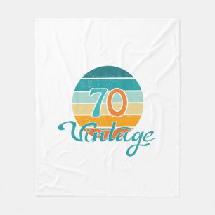 Manta Polar Retro Sunset 70 Vintage Distressed