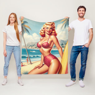 Manta Polar Retro Surf Pin Up