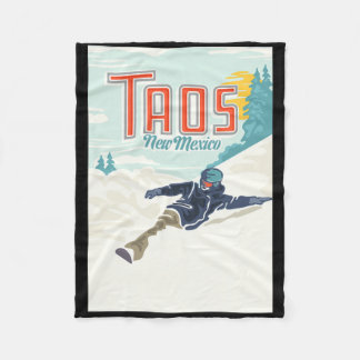 Manta Polar Retro Taos Ski Valley New Mexico Skiing Snowboardi