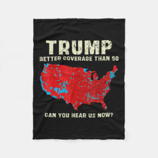 Manta Polar Retro Trump Mejor Cobertura Que 5g ¿Puedes Oír U
