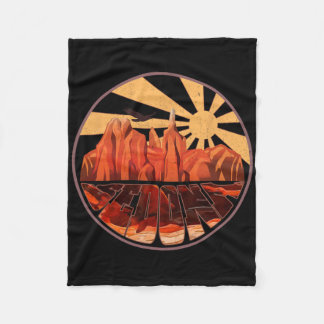 Manta Polar Retro Vintage Sedona Arizona T Shirt Hiking Sunset