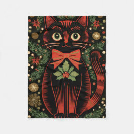 Manta Polar RetroXmasCat