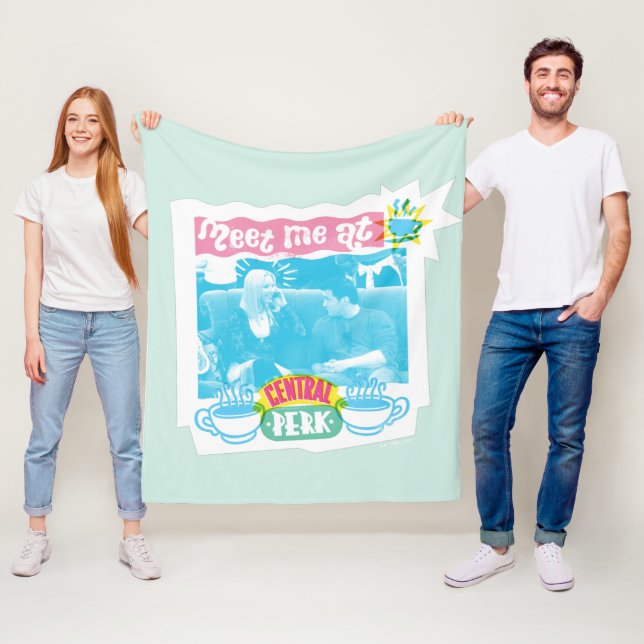 Manta Polar Reúnete conmigo en Central Perk Neon Graphic (In situ)