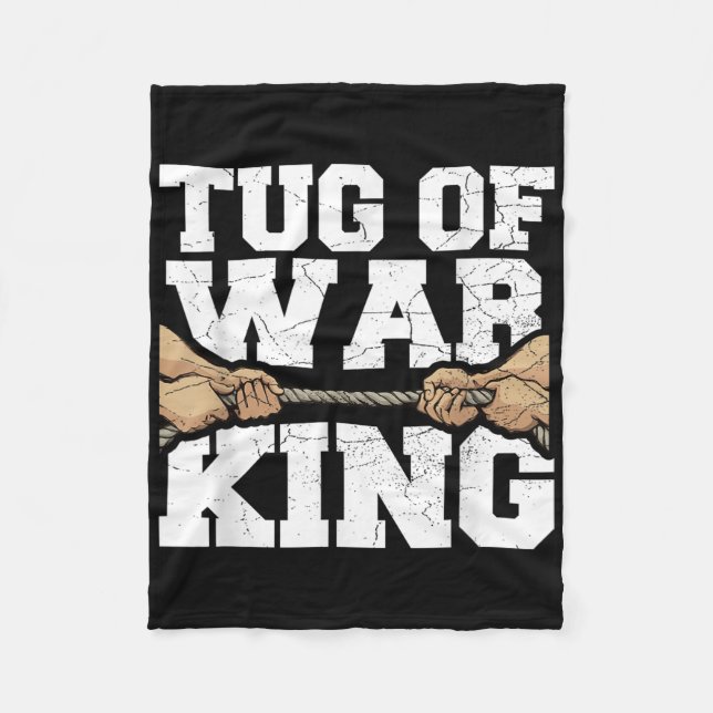 Manta Polar Rey Del Tiro De Guerra Cita Para Un Tiro De Guerra (Anverso)