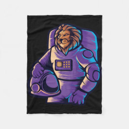 Manta Polar Rey León Astronauta