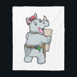 Manta Polar Rhino at Painting with Colours<br><div class="desc">This design is the perfect gift for a birthday,  Christmas and other celebrations. It is suitable for women,  men and kids.</div>