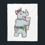 Manta Polar Rhino at Painting with Colours<br><div class="desc">This design is the perfect gift for a birthday,  Christmas and other celebrations. It is suitable for women,  men and kids.</div>