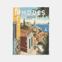 Rhodes Grecia Viaje al casco antiguo Vintage