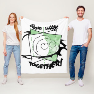 Manta Polar RICK AND MORTY™ ¡Consigue tu S#!t Juntos!