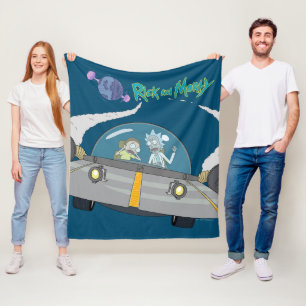 Manta Polar RICK AND MORTY™ Despegar En Buques Espaciales
