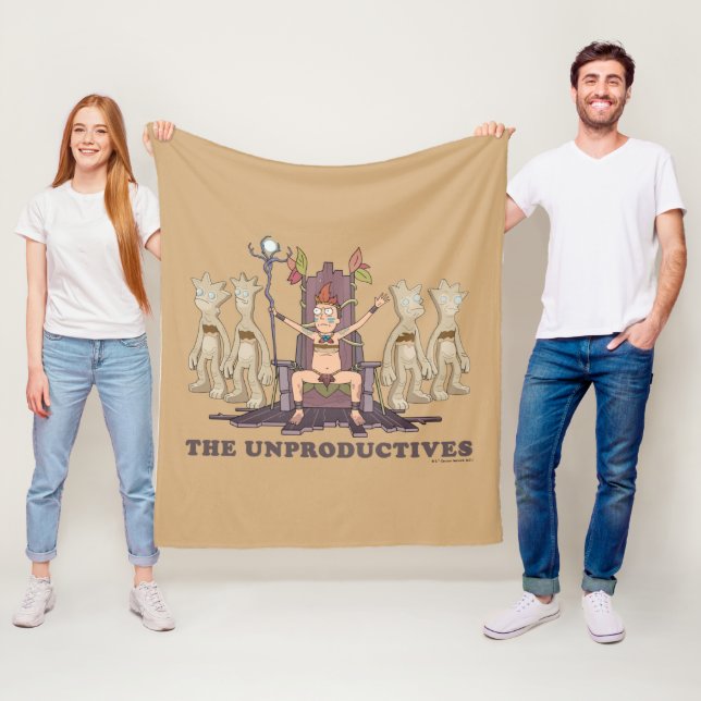 Manta Polar RICK AND MORTY™ | Los improductivos (In situ)
