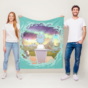 Manta Polar RICK AND MORTY™ Lugar privado de Rick