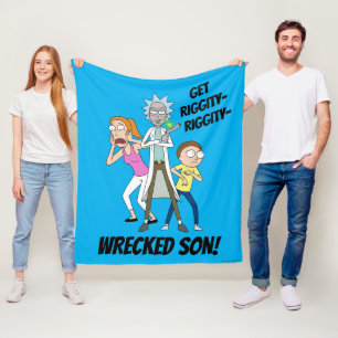 Manta Polar RICK AND MORTY™ Rick, Morty y Summer